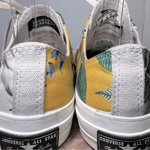 Converse Chuck 70 Renew Low Top Recycled Hawaiian Shirts Two Sided Size 7‎ M 9W - Picture 7 of 12